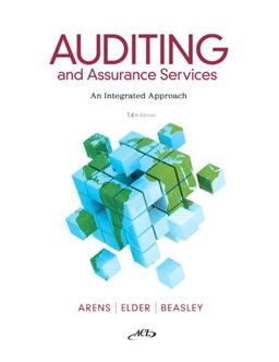 Auditing and Assurance Services 14th 9780133081602 Front Cover