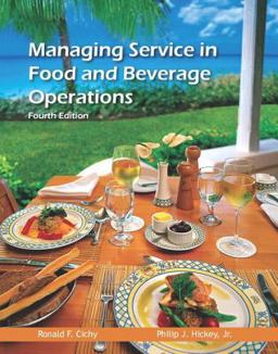 Managing Service in Food and Beverage Operations Managing Service in Food and Beverage Operations