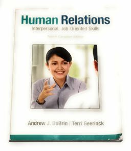 Human Relations Interpersonal, Job-Oriented Skills 4th 9780133105308 Front Cover