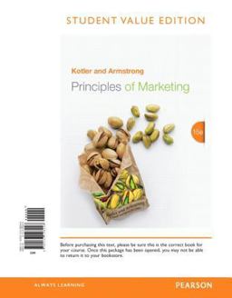 Principles of Marketing: Student Value Edition  9780133128246 Front Cover