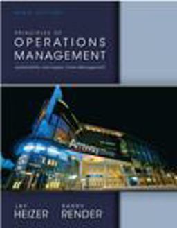 Principles of Operations Management