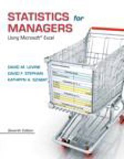 Statistics for Managers Using Microsoft Excel Plus NEW MyStatLab with Pearson eText -- Access Card Package 7th 9780133130805 Front Cover