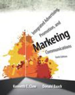 Integrated Advertising, Promotion, and Marketing Communications
