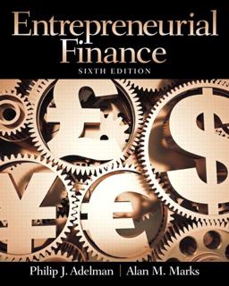 Entrepreneurial Finance 6th 9780133140514 Front Cover