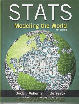 MyLab Statistics with Pearson eText -- Standalone Access Card -- for Stats Modeling the World 4th 9780133151541 Front Cover