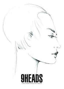 9 Heads A Guide to Drawing Fashion 4th 9780133156935 Front Cover