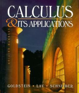 Calculus and Its Applications