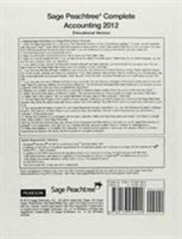 Peachtree Complete Accounting 2012 Peachtree Complete Accounting 2012