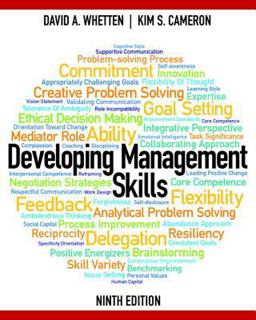 Developing Management Skills Plus MyManagementLab with Pearson EText -- Access Card Package 9th 9780133254228 Front Cover