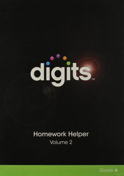 Digits Homework Helper Volume 2 Grade 6 1st 9780133276305 Front Cover