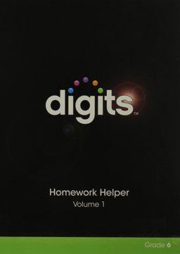 Digits Homework Helper Volume 1 &amp; Volume 2 Package Grade 6 1st 9780133282917 Front Cover