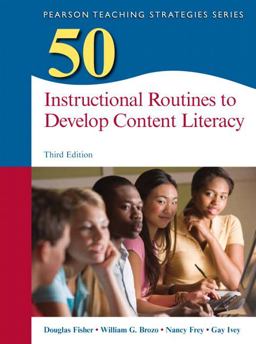 50 Instructional Routines to Develop Content Literacy 3rd 9780133347968 Front Cover