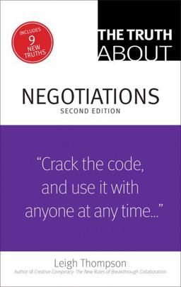 Truth about Negotiations 2nd 9780133353440 Front Cover
