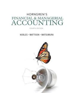 Horngren's Financial and Managerial Accounting Plus NEW MyAccountingLab with Pearson EText -- Access Card Package