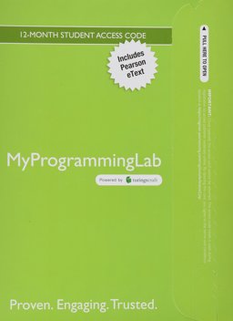 Introduction to Programming with C++ -- Mylab Programming with Pearson EText