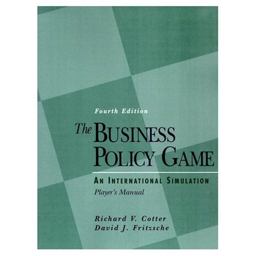 The Business Policy Game