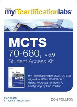 MCTS 70-680 Cert Guide MCTS 70-680 Cert Guide