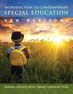 Introduction to Contemporary Special Education New Horizons  9780133399998 Front Cover