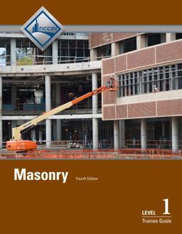 Masonry Trainee Guide, Level 1 4th 9780133402483 Front Cover