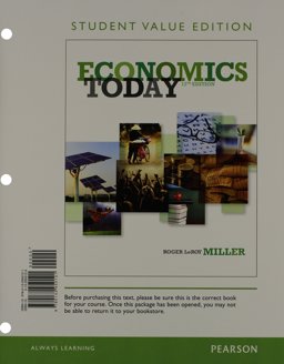 Economics Today, Student Value Edition Plus NEW MyEconLab with Pearson EText -- Access Card Package
