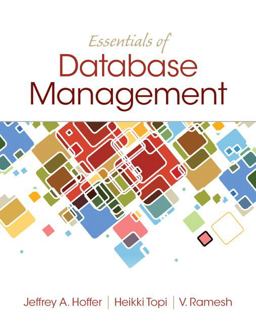 Essentials of Database Management  9780133405682 Front Cover