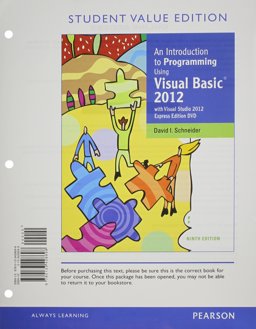 An Introduction to Programming Using Visual Basic 2012