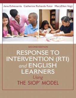 Response to Intervention (RTI) and English Learners Using the SIOP Model 2nd 9780133431070 Front Cover