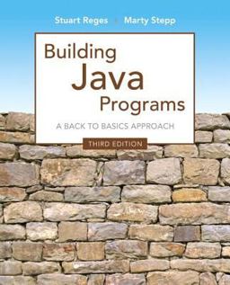 Building Java Programs A Back to Basics Approach 3rd 9780133437300 Front Cover
