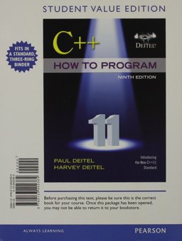 C++ How to Program, Early Objects