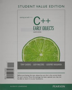 Starting Out with C++ Early Objects