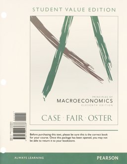 Priniciples of Macroeconomics, Student Value Edition Plus NEW MyEconLab with Pearson EText -- Access Card Package