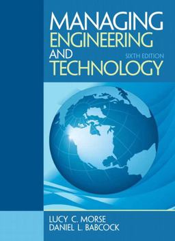 Managing Engineering and Technology 6th 9780133485103 Front Cover
