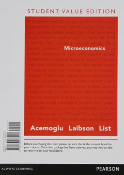 Microeconomics, Student Value Edition