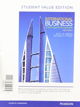 International Business A Managerial Perspective, Student Value Edition 8th 9780133506303 Front Cover