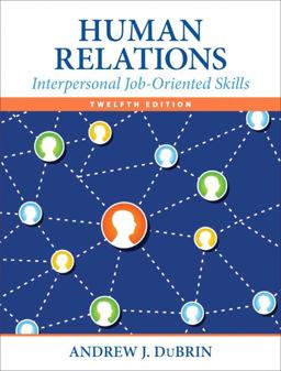 Human Relations Interpersonal Job-Oriented Skills 12th 9780133506822 Front Cover