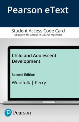 Child and Adolescent Development -- Enhanced Pearson EText 2nd 9780133551488 Front Cover