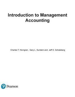 Introduction to Management Accounting