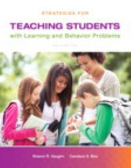 Strategies for Teaching Students with Learning and Behavior Problems