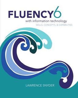 Fluency with Information Technology