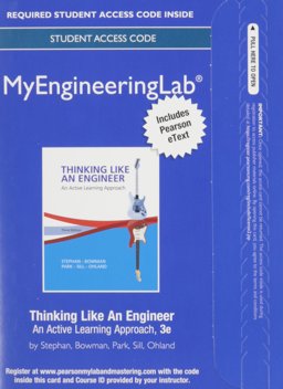 MyLab Engineering with Pearson EText -- Access Card -- for Thinking Like an Engineer