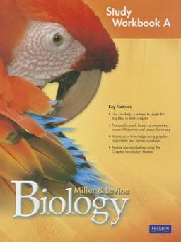 Miller Levine Biology 2010 Study Workbook a Grade 9/10  9780133687187 Front Cover