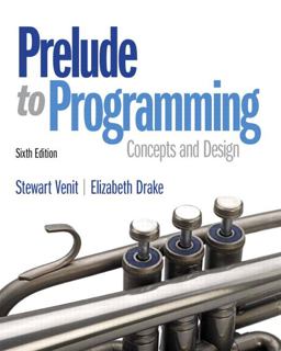 Prelude to Programming 6th 9780133741636 Front Cover