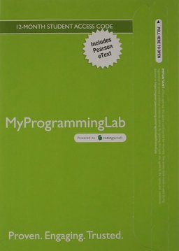MyLab Programming with Pearson EText -- Access Card -- for Intro to Java Programming, Comprehensive Version, 10/e