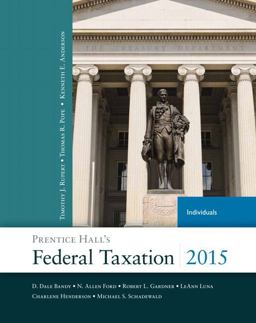 Prentice Hall's Federal Taxation 2015 Individuals 28th 9780133772081 Front Cover
