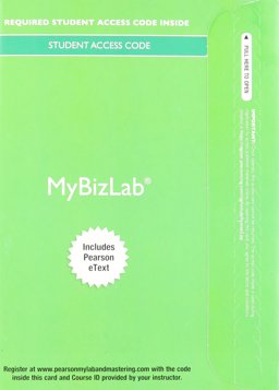 2014 MyBizLab with Pearson EText -- Access Card -- for Business in Action