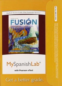 MyLab Spanish with Pearson EText -- Access Card -- for Fusion (one Semester Access)
