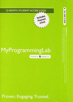 Myprogramminglab with Pearson EText -- Access Card -- for Starting Out with C++ from Control Structures Through Objects