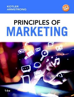Principles of Marketing 16th 9780133795028 Front Cover