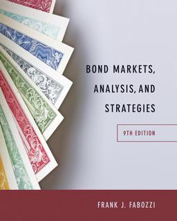 Bond Markets, Analysis, and Strategies:  9780133796773 Front Cover
