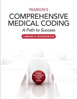Pearson's Comprehensive Medical Coding  9780133797787 Front Cover